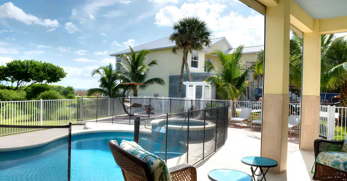 pool deck